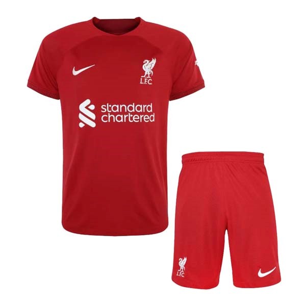 Camiseta Liverpool 1ª Kit Niños 2022 2023